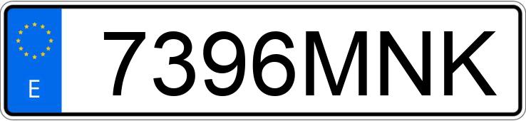 Numer rejestracyjny 7396MNK posiada SEAT LEON Numer rejestracyjny 7396MNK posiada SEAT LEON