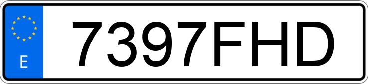 Numer rejestracyjny 7397FHD posiada VOLKSWAGEN POLO