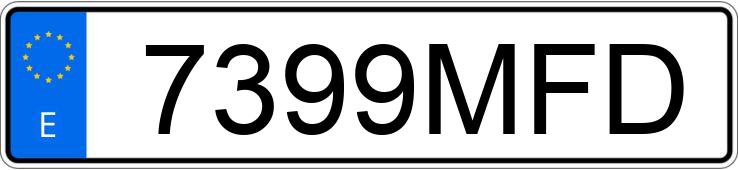 Numer rejestracyjny 7399MFD posiada CUPRA LEON Numer rejestracyjny 7399MFD posiada CUPRA LEON