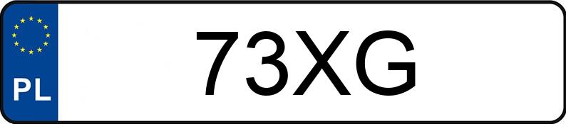 Numer rejestracyjny 73XG posiada Audi A4 B5