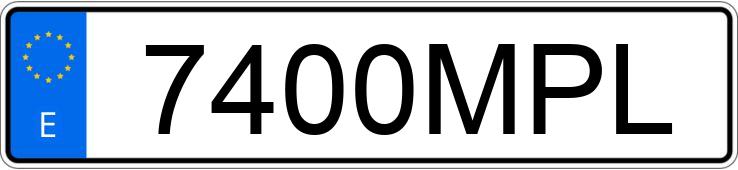 Numer rejestracyjny 7400MPL posiada VOLKSWAGEN PASSAT Numer rejestracyjny 7400MPL posiada VOLKSWAGEN PASSAT