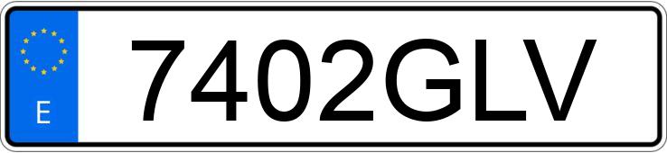 Numer rejestracyjny 7402GLV posiada KTM FREERIDE