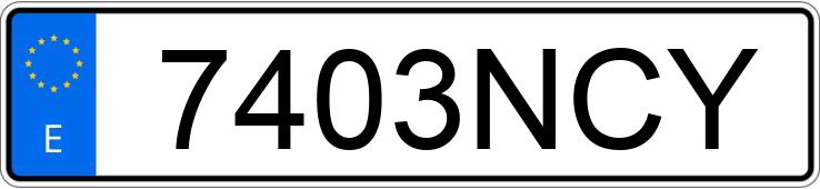 Numer rejestracyjny 7403NCY posiada BMW X1 Numer rejestracyjny 7403NCY posiada BMW X1