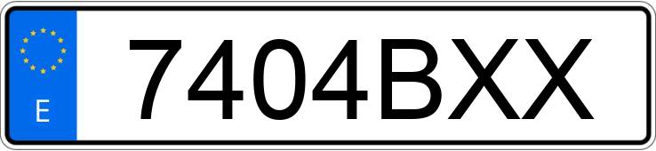 Numer rejestracyjny 7404BXX posiada KIA CARNIVAL Numer rejestracyjny 7404BXX posiada KIA CARNIVAL