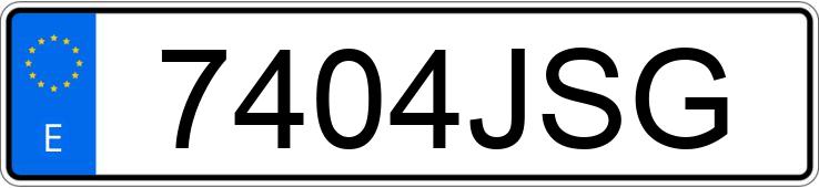 Numer rejestracyjny 7404JSG posiada PEUGEOT 407 Numer rejestracyjny 7404JSG posiada PEUGEOT 407