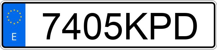 Numer rejestracyjny 7405KPD posiada MERCEDES GLA (156)