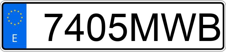 Numer rejestracyjny 7405MWB posiada VOLKSWAGEN CRAFTER Numer rejestracyjny 7405MWB posiada VOLKSWAGEN CRAFTER