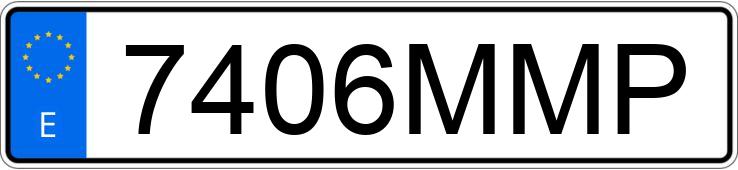 Numer rejestracyjny 7406MMP posiada LOTUS ELETRE