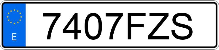 Numer rejestracyjny 7407FZS posiada LAND ROVER FREELANDER