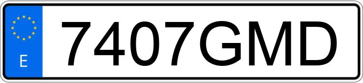 Numer rejestracyjny 7407GMD posiada VOLVO XC90