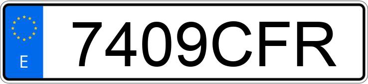Numer rejestracyjny 7409CFR posiada BMW SERIE 3 Numer rejestracyjny 7409CFR posiada BMW SERIE 3