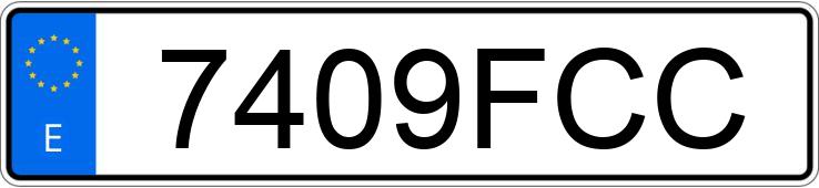 Numer rejestracyjny 7409FCC posiada OPEL ASTRA