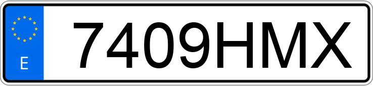 Le numéro d’enregistrement 7409HMX a FORD FOCUS