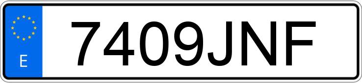 Numer rejestracyjny 7409JNF posiada MINI MINI