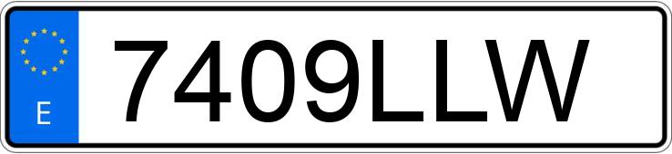 Numer rejestracyjny 7409LLW posiada KIA PROCEED