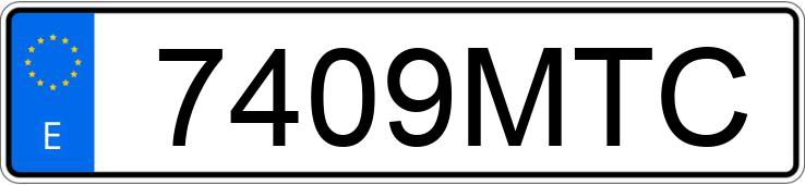 Numer rejestracyjny 7409MTC posiada SEAT IBIZA Numer rejestracyjny 7409MTC posiada SEAT IBIZA