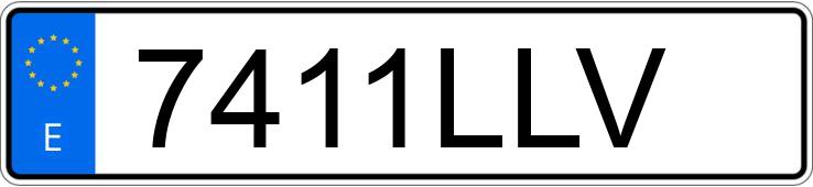 Numer rejestracyjny 7411LLV posiada MERCEDES GLE (167)