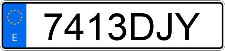 Numer rejestracyjny 7413DJY posiada SEAT ALTEA Numer rejestracyjny 7413DJY posiada SEAT ALTEA