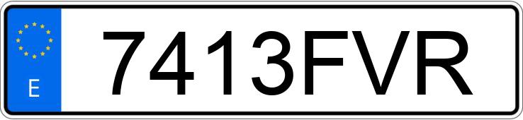 Numer rejestracyjny 7413FVR posiada BMW SERIE 5 Numer rejestracyjny 7413FVR posiada BMW SERIE 5