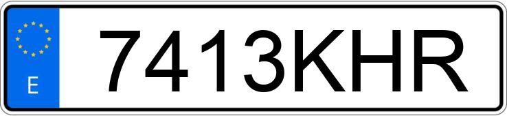 Numer rejestracyjny 7413KHR posiada KTM 1290 SUPER ADVENTURE Numer rejestracyjny 7413KHR posiada KTM 1290 SUPER ADVENTURE