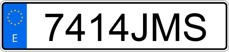 Numer rejestracyjny 7414JMS posiada SSANGYONG/KGM KORANDO