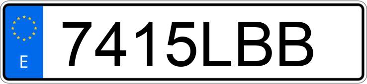 Numer rejestracyjny 7415LBB posiada MERCEDES INTOURO Numer rejestracyjny 7415LBB posiada MERCEDES INTOURO