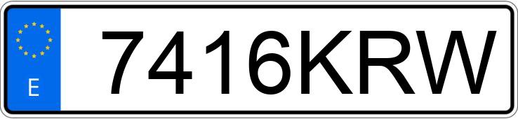 Numer rejestracyjny 7416KRW posiada MAZDA CX-5 Numer rejestracyjny 7416KRW posiada MAZDA CX-5