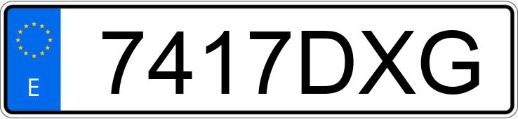 Numer rejestracyjny 7417DXG posiada CITROEN C4 Numer rejestracyjny 7417DXG posiada CITROEN C4