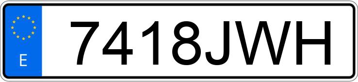 Numer rejestracyjny 7418JWH posiada BMW SERIE 1 Numer rejestracyjny 7418JWH posiada BMW SERIE 1