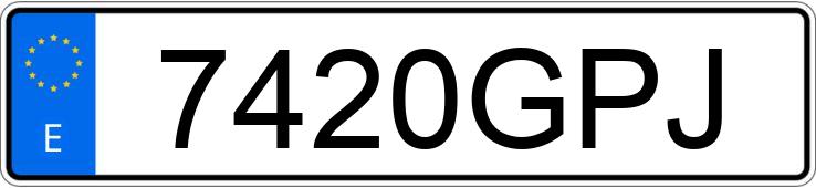 Numer rejestracyjny 7420GPJ posiada CHEVROLET-GM AVEO