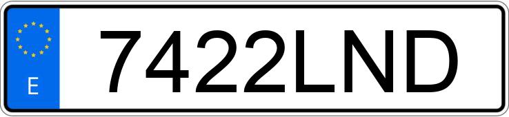 Numer rejestracyjny 7422LND posiada MERCEDES CLA (118) Numer rejestracyjny 7422LND posiada MERCEDES CLA (118)