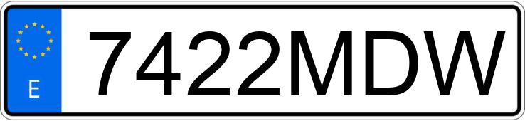 Numer rejestracyjny 7422MDW posiada FORD FOCUS Numer rejestracyjny 7422MDW posiada FORD FOCUS