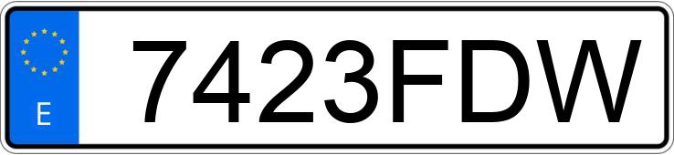Numer rejestracyjny 7423FDW posiada MERCEDES CLK (208-209) Numer rejestracyjny 7423FDW posiada MERCEDES CLK (208-209)