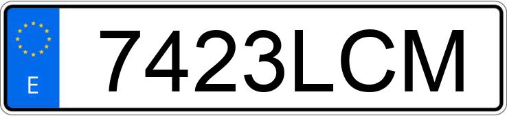 Numer rejestracyjny 7423LCM posiada PEUGEOT 508