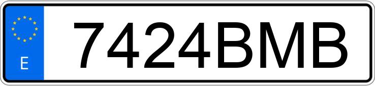 Numer rejestracyjny 7424BMB posiada VOLKSWAGEN LT Numer rejestracyjny 7424BMB posiada VOLKSWAGEN LT