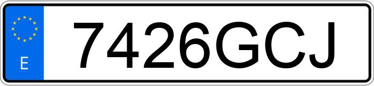 Numer rejestracyjny 7426GCJ posiada FORD TRANSIT CONNECT Numer rejestracyjny 7426GCJ posiada FORD TRANSIT CONNECT