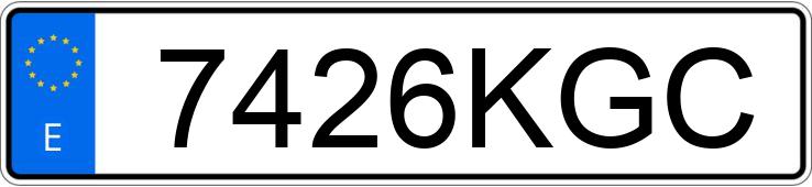 Numer rejestracyjny 7426KGC posiada HYUNDAI TUCSON