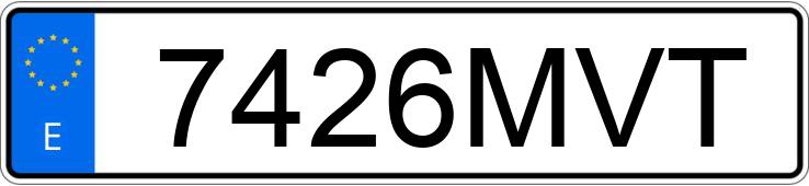 Numer rejestracyjny 7426MVT posiada MERCEDES EQA (243) Numer rejestracyjny 7426MVT posiada MERCEDES EQA (243)