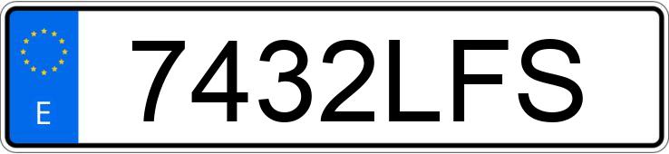 Numer rejestracyjny 7432LFS posiada FIAT DUCATO