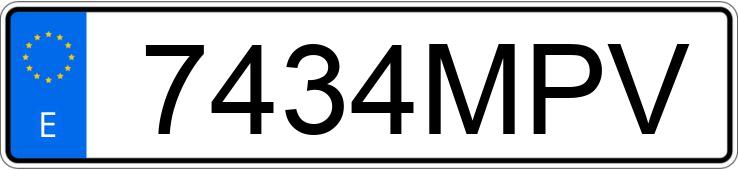 Numer rejestracyjny 7434MPV posiada AUDI RS6 Numer rejestracyjny 7434MPV posiada AUDI RS6