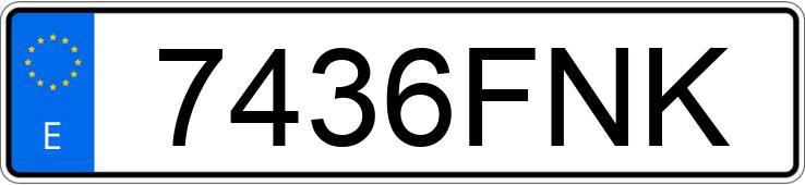 Numer rejestracyjny 7436FNK posiada TOYOTA YARIS Numer rejestracyjny 7436FNK posiada TOYOTA YARIS