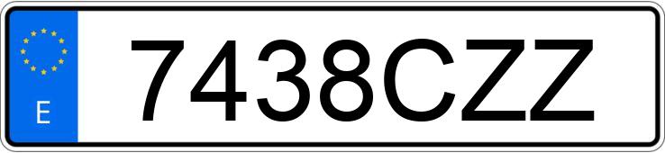 Numer rejestracyjny 7438CZZ posiada PORSCHE 911 Numer rejestracyjny 7438CZZ posiada PORSCHE 911