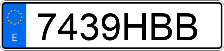 Numer rejestracyjny 7439HBB posiada CHEVROLET-GM AVEO