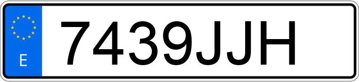 Numer rejestracyjny 7439JJH posiada OPEL CORSA Numer rejestracyjny 7439JJH posiada OPEL CORSA