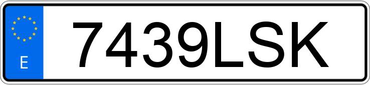 Numer rejestracyjny 7439LSK posiada PEUGEOT 208 Numer rejestracyjny 7439LSK posiada PEUGEOT 208