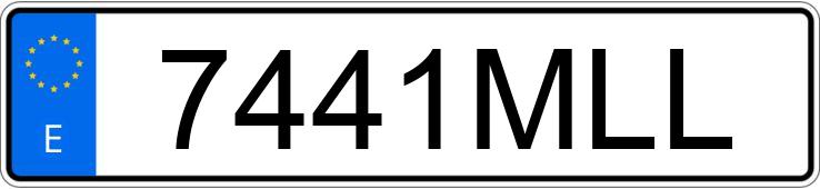 Numer rejestracyjny 7441MLL posiada BMW SERIE 3 Numer rejestracyjny 7441MLL posiada BMW SERIE 3