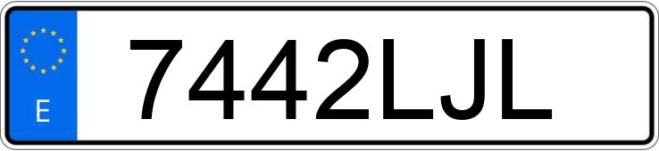 Numer rejestracyjny 7442LJL posiada KAWASAKI Z 900 Numer rejestracyjny 7442LJL posiada KAWASAKI Z 900