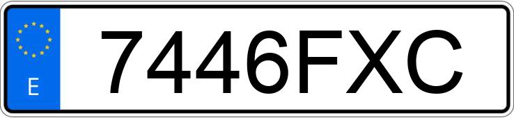 Numer rejestracyjny 7446FXC posiada BMW SERIE 5 Numer rejestracyjny 7446FXC posiada BMW SERIE 5