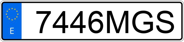 Numer rejestracyjny 7446MGS posiada VOLKSWAGEN TOUAREG