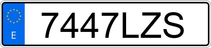Numer rejestracyjny 7447LZS posiada CITROEN C5 X